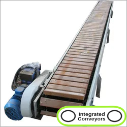 Industrial Metal Slat Conveyor Load Capacity: 300  Kilograms (Kg)
