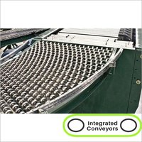 Industrial Gravity Skate Wheel Conveyor - Mild Steel, Incline Structure, Silver Color | Heat Resistant, 1 To 50 Kg Capacity, Electric Powered