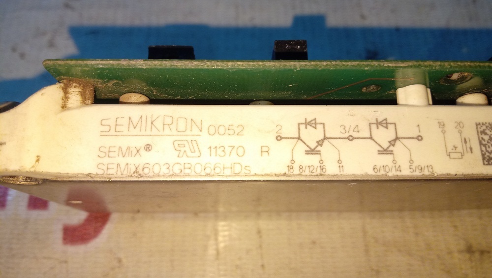 SEMIKRON IGBT CARD SEMIX603GB066HDS