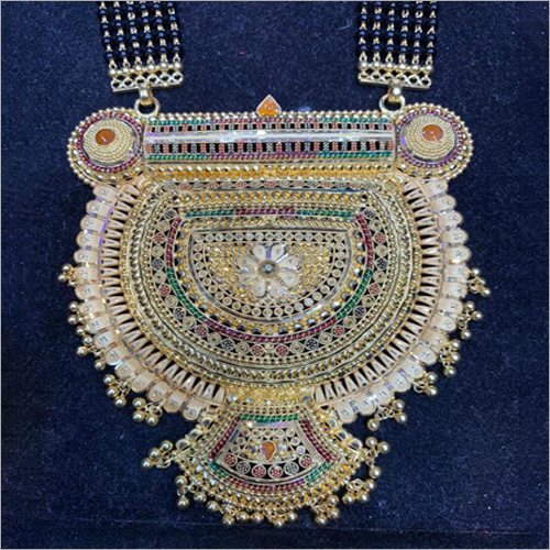 Ladies Pure Gold Designer Necklace