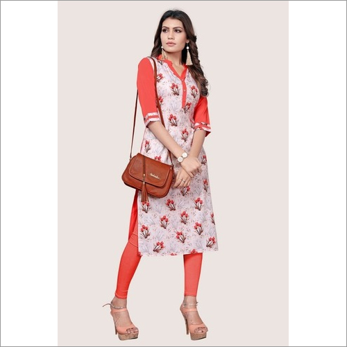 Festival Wear Heavy America Crepe Kurti