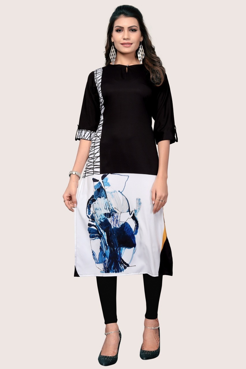 Festival Wear Heavy America Crepe Kurti