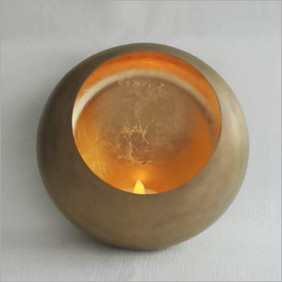Metal Tea Light Holder - Polished Metal Finish | Suitable for Residential and Commercial Use, Custom Delivery Time Based on Order Location