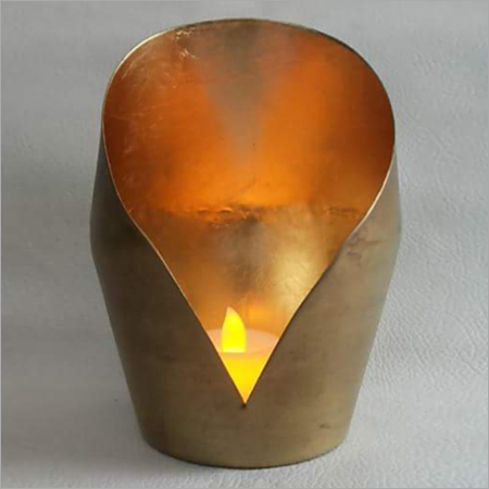 Decorative Tea Light Holder - Metal, Polished Finish | Usage: Commercial & Residential, Delivery Time Depends on Order Location