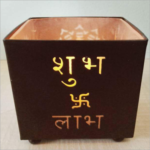 Designer Tea Light Holder - Metal | Painted Finish, Suitable for Commercial and Residential Use, Delivery Time Varies by Location