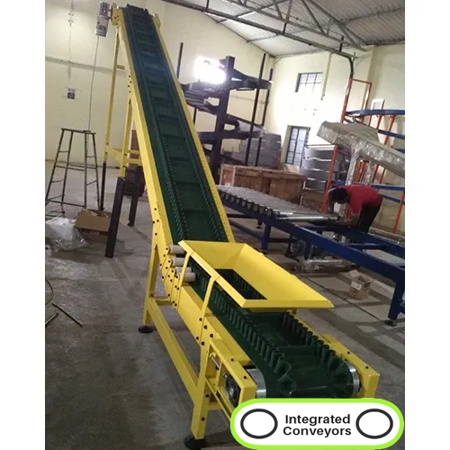 Inclined Cleat Belt Conveyor System