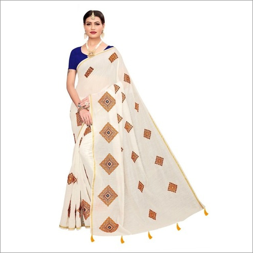 New Designer Chanderi Saree