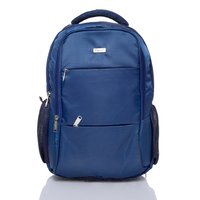 Flyit Polyester Laptop Backpack - Size 18x14x6 Inch, Color Options: Blue, Black, Grey | Stylish Design, 25 Liter Capacity, Customized Available
