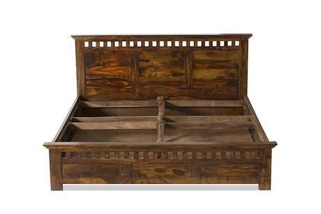 Solid Wood Bed Kuber