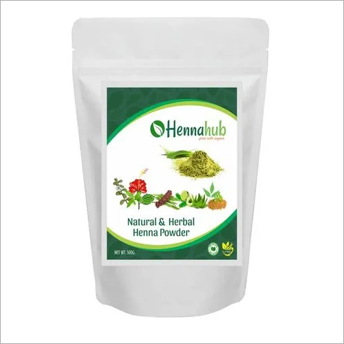 Organic Herbal Henna Powder With Herbs