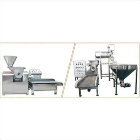100kg/hr Automatic Pasta Making Machine - Stainless Steel, 7x4x8 Ft, White | Energy Efficient, High Efficiency, Compact Structure, Low Noise