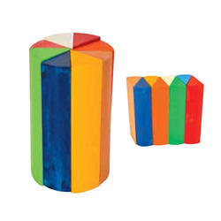 Cylinder Cut in 8 Parts Wooden