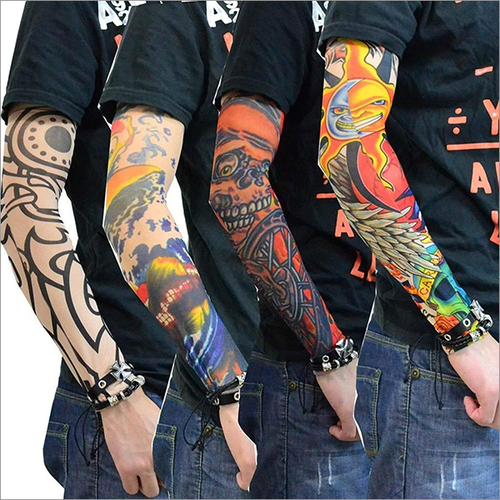 Tattoo Arm Sleeves Assorted Designs 1 Pair