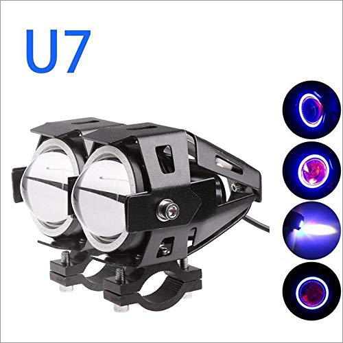 Pvc U7 Led Drl Ring With Projector Lens, Fog Light