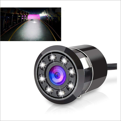 LED Night-Vision Waterproof Car Rear View Reverse Parking HD Camera - PVC Material | For All Four Wheelers, Enhanced Safety Features