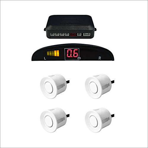 Pvc Parking Sensor Led Display White