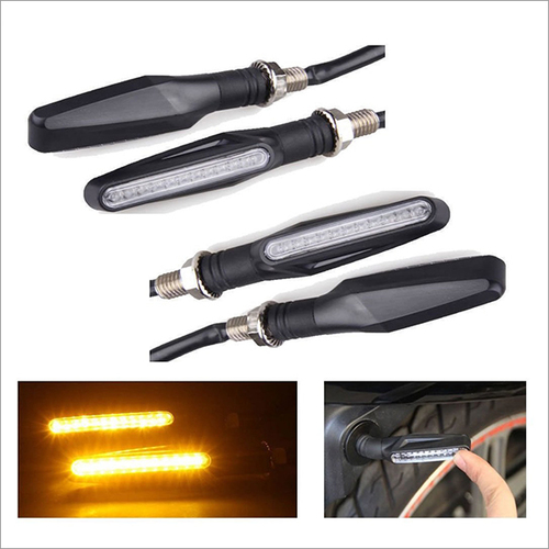 Pvc Ktm Style Sleekamber Led Indicators Set Of 4 For All Bikes