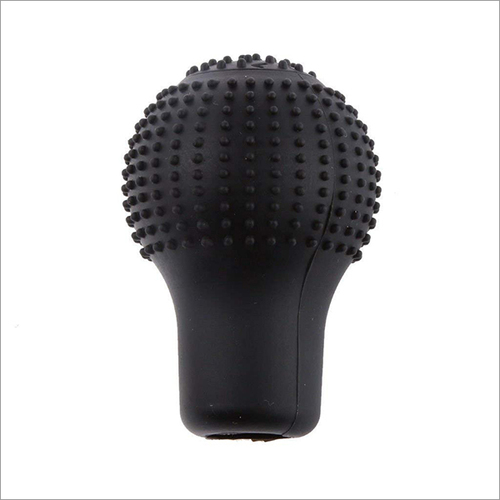 Pvc Anti-Scratch Bump Shift Knob Protective Cover (Black)