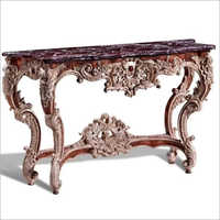 Wooden Carved Console Table