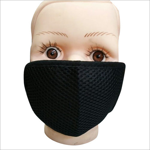 Black Cotton Mask
