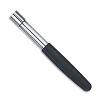 Atlantic Chef 9100g08 Apple Corer - Stainless Steel , Black Metal Design With Durable Plastic Grip For Effortless Core Removal
