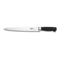 Atlantic Chef 1201f57 Carving Knife 25cm - Color: Black Handle