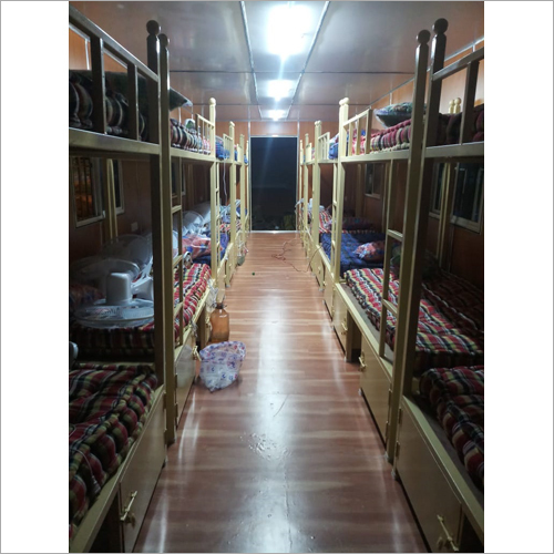 Prefabricated Office Cabin - Steel Structure Insulated Roof & Walls | Easy Assembly Electrical & Sanitary Fittings Fire Safety Equipped