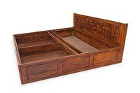 Solid Wood Bed Bowley Diamond