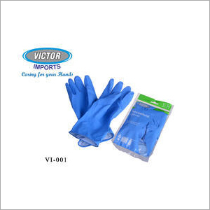 Flock Lined Household Gloves By VICTOR IMPORTS