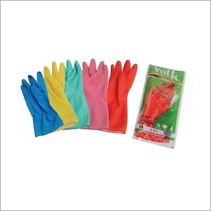 Volk House Hold Rubber Hand Gloves