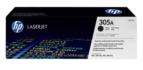HP 305A LaserJet Toner Cartridge - Black, 2,090 Pages Yield | Compatible with HP LaserJet Pro 300/400 Series