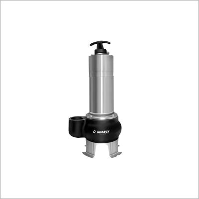 Sliver And Black Sewage Pumps