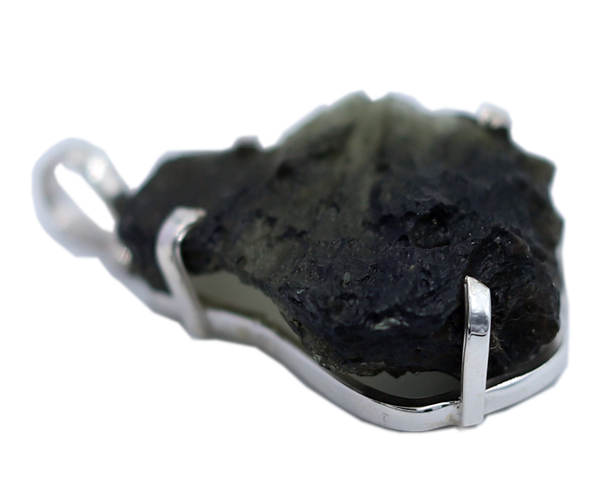 Moldavite 925 Silver Gemstone Pendant