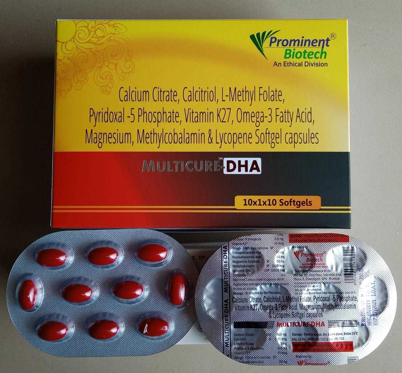 Calcium Citrate 500 mg,Calcitriol 0.25 mcg, L-Methyl Folate 1 mg, Pyridoxal-5-phosphate 0.5 mg, Vitamin K(2-7) 45 mcg, Omega3-fatty Acids(EPA 90 mg & DHA 60 mg),Magnesium Sulphate 50  mg,Methylcobalamin 1500 mcg, Lycopene 6%-10000 mcg