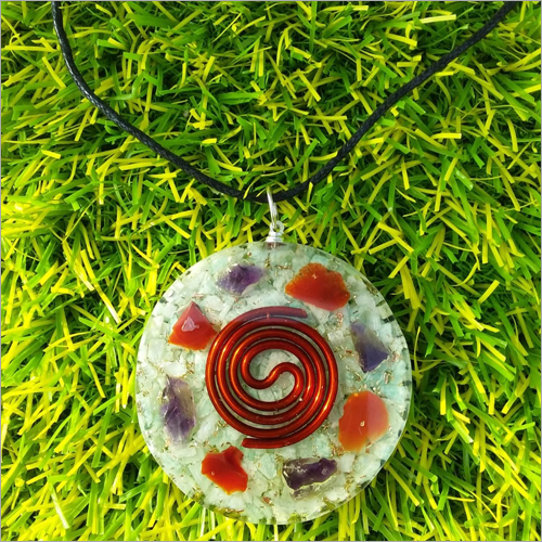Orgone Amazonite Healing Pendant