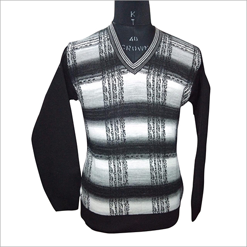 Mens V Neck Knitted Pullover Mens V Neck Knitted Pullover