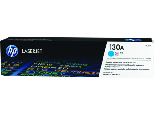 HP LaserJet Toner Cartridge - Cyan, For HP LaserJet Pro Color MFP M176/M177 Series | 1000 Pages Yield, Compatible with HP Printers