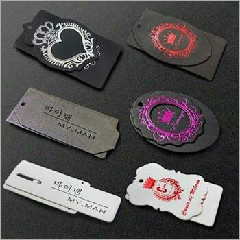 Different Colors Available Garment Hang Tag