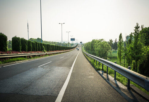 Metal Beam Crash Barriers