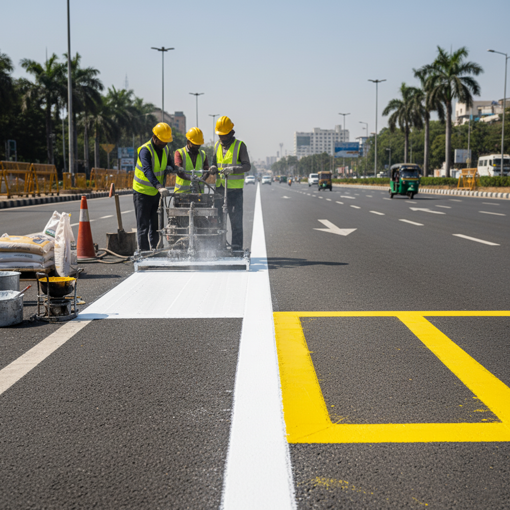 Thermoplastic Road Marking Paint