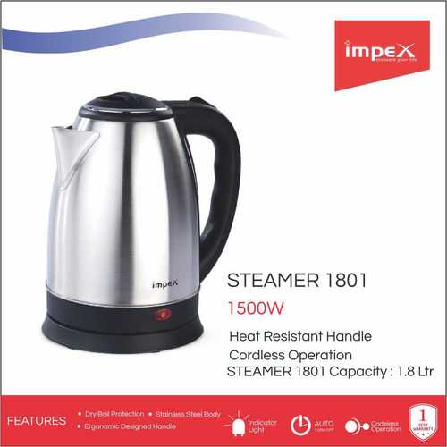 IMPEX Electric Kettle (STEAMER 1801)