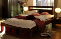 Solid Wood Bed Lucid