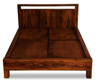 Solid Wood Bed Lucid