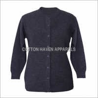 Ladies Wool Sweater Collar Type: V Neck