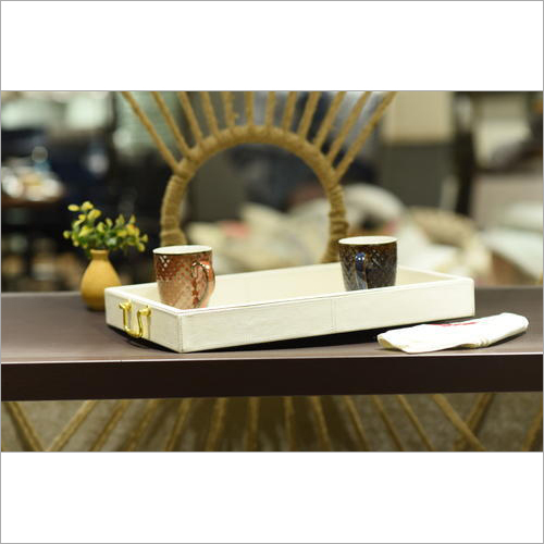 Leather Serving Tray
