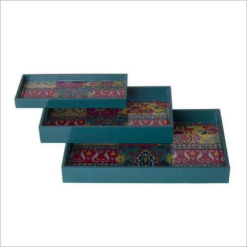 Leather Food Serving Tray
