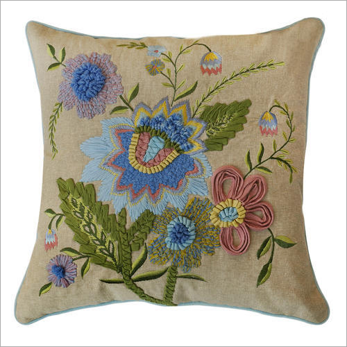 Fancy Embroidered Cushion Cover