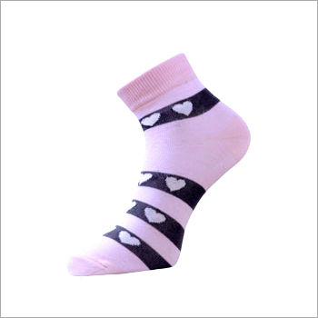 Pink Ladies High Ankle Socks