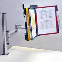 SOP Display Adjustable Information Table Clamp
