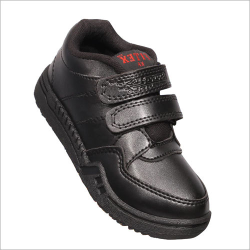 Velcro Black Shoes